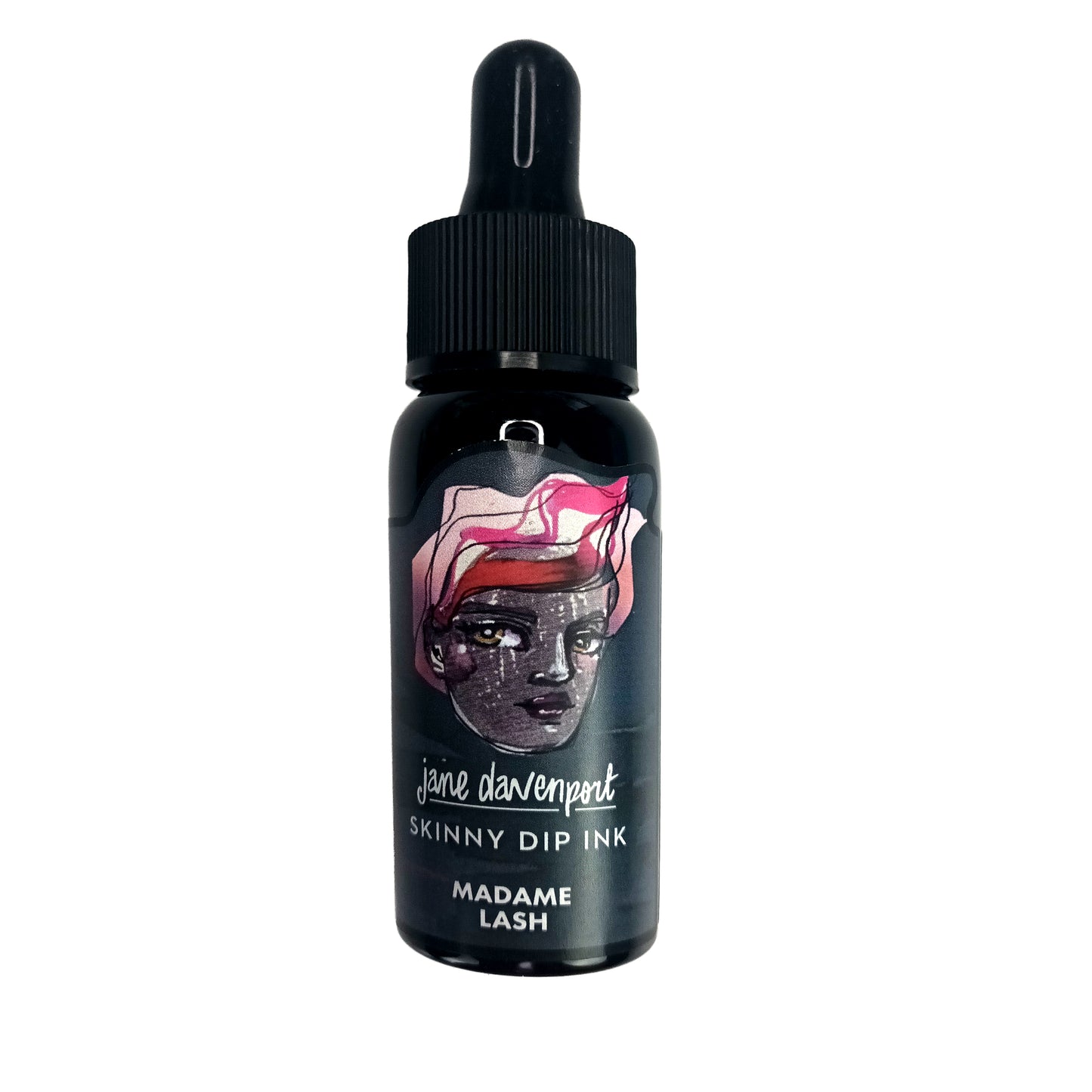 Cosmic Shimmer Jane Davenport Skinny Dip Ink Madame Lash 30ml