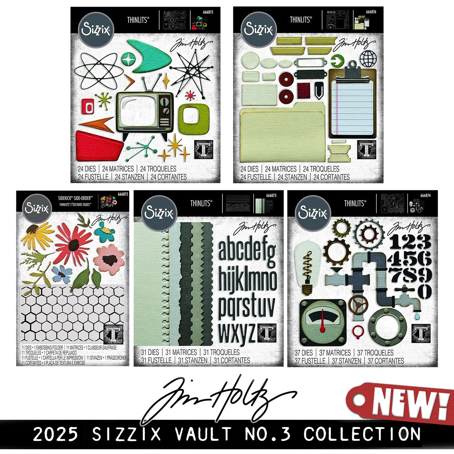 Tim Holtz - Vault - Die Set Bundle