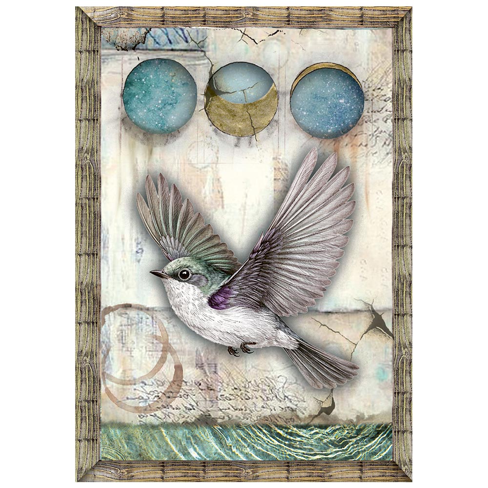 Stamperia Cosmos A6 Mini Rice Paper Selection (8pcs) by Cristina Radovan Preorder*