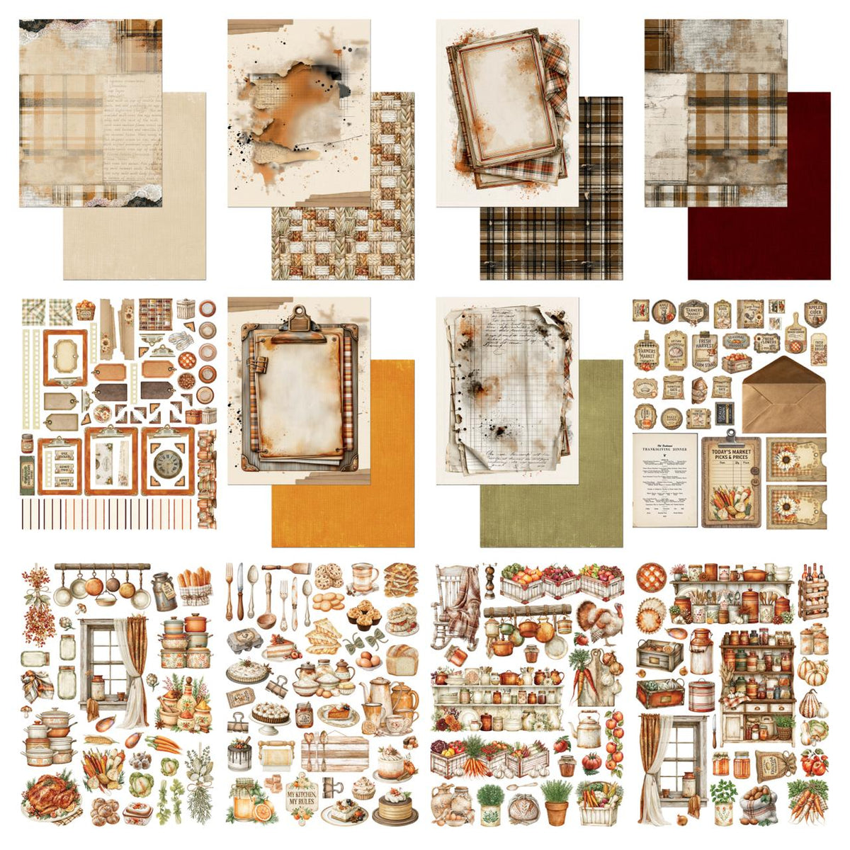 49 And Market Season's Bounty 6x8 Essentials Pack