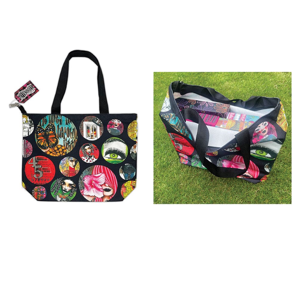 Ranger Dylusions Zipper Tote Bag
