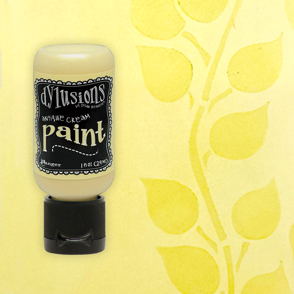 Ranger Dylusions Paint - Antique Cream