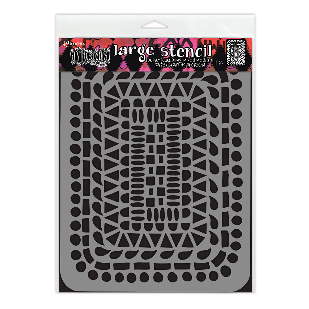 Ranger Dyan Reaveley Dylusions Stencil - In the Frame, Large