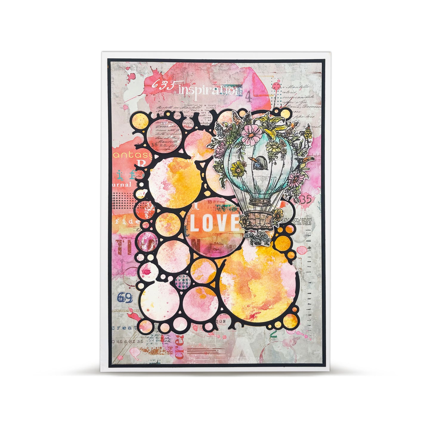 #1187 - A6 Stamp Set - Loony Balloony