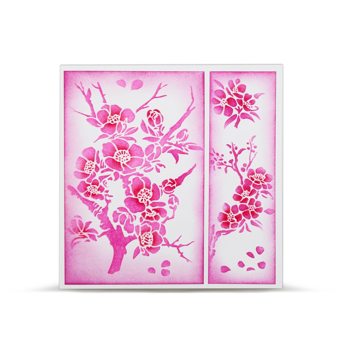 #238 - 6x6 (inch) Stencil - Cherry Drift