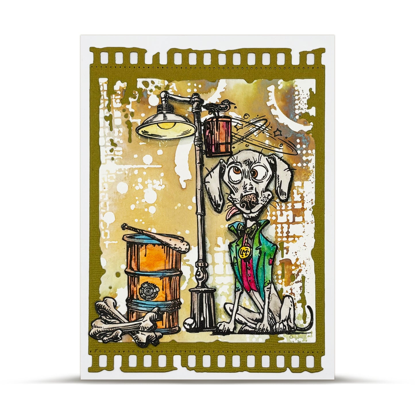 #1270 - A6 Stamp Set - Wacky Woof Tales