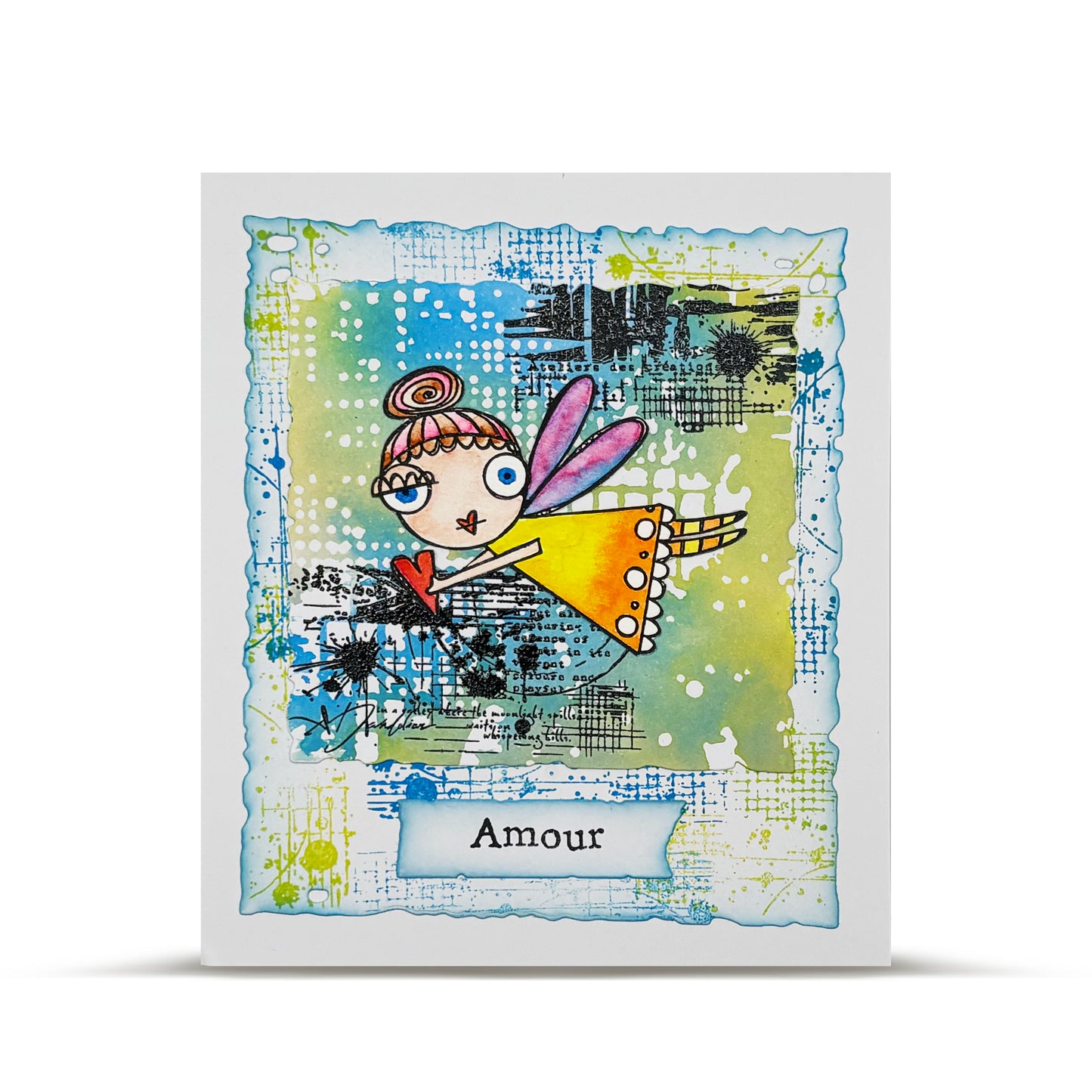#249 - 6x6 (inch) Stencil - Circular Disruption
