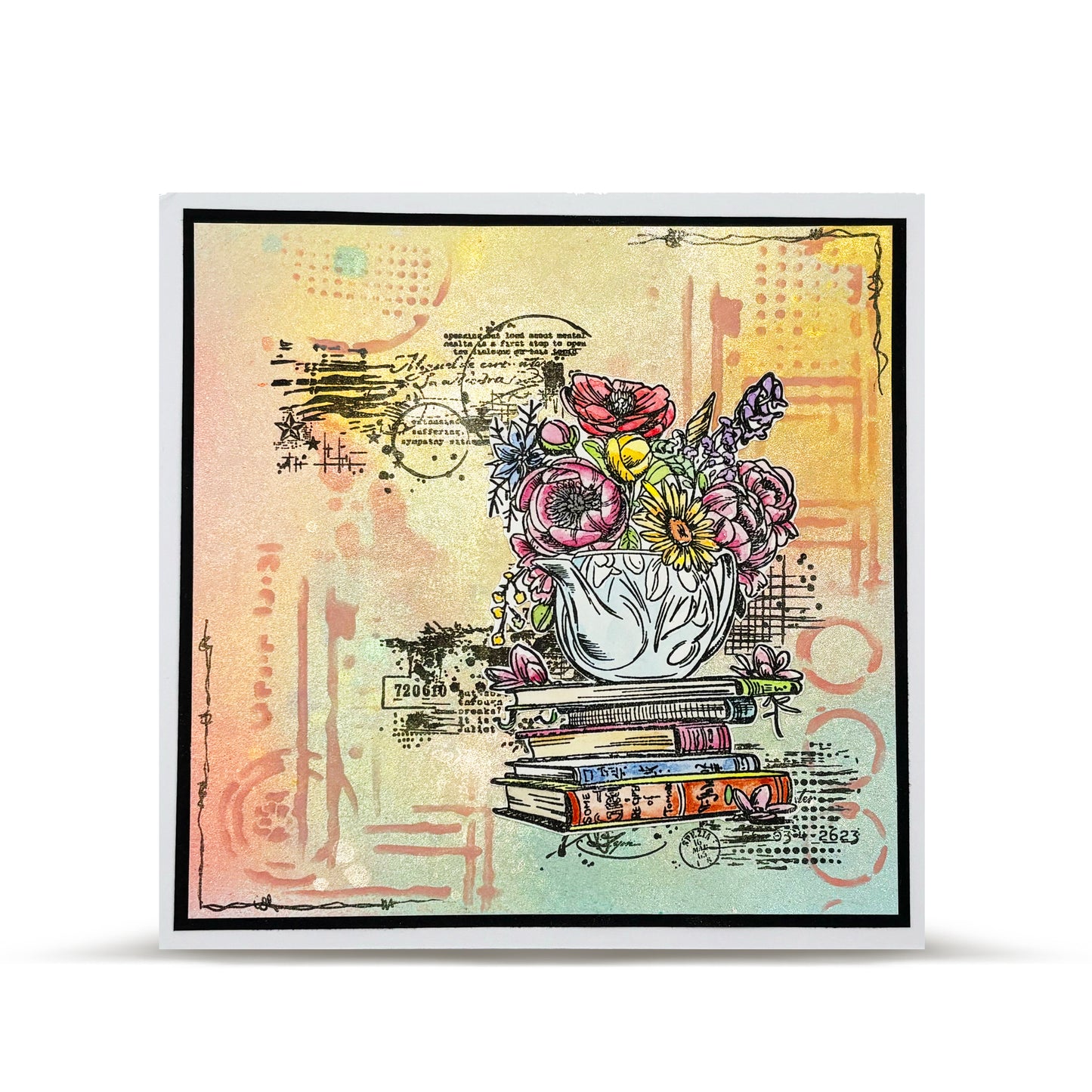 #1150 - A7 Stamp Set - Fresh Flowers Lover