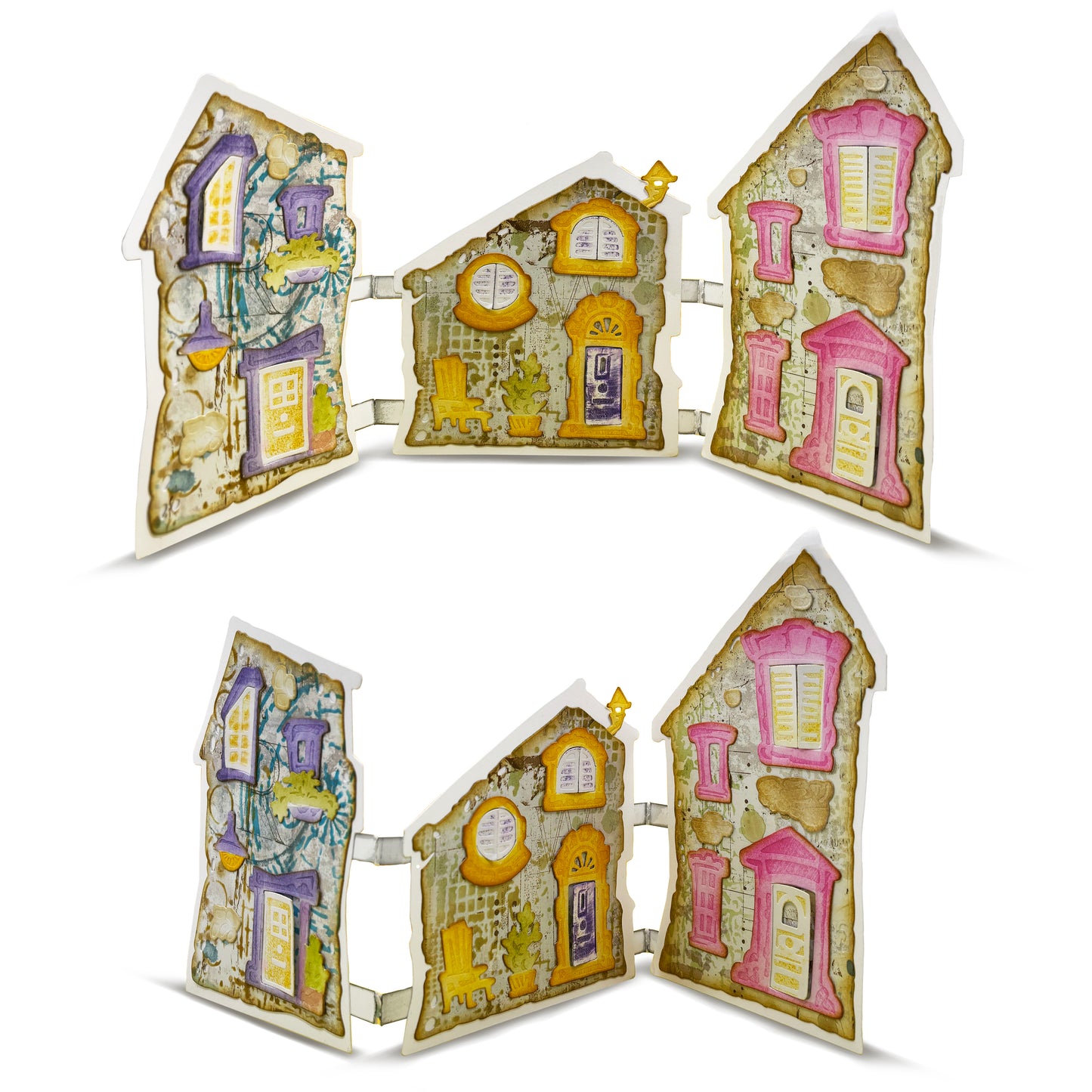 #DI-99 - Die-Cutting Die Set - Topsy-Turvy Home