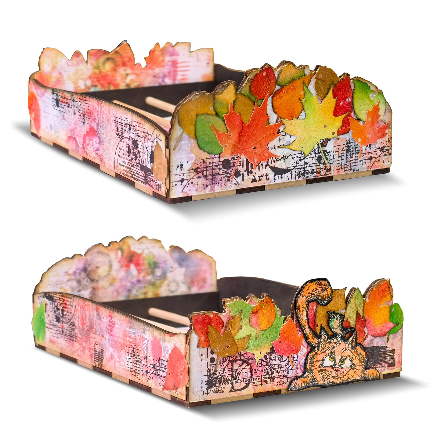 2 x Paper Packs - Citrus Rainbow & Colourful Cascade