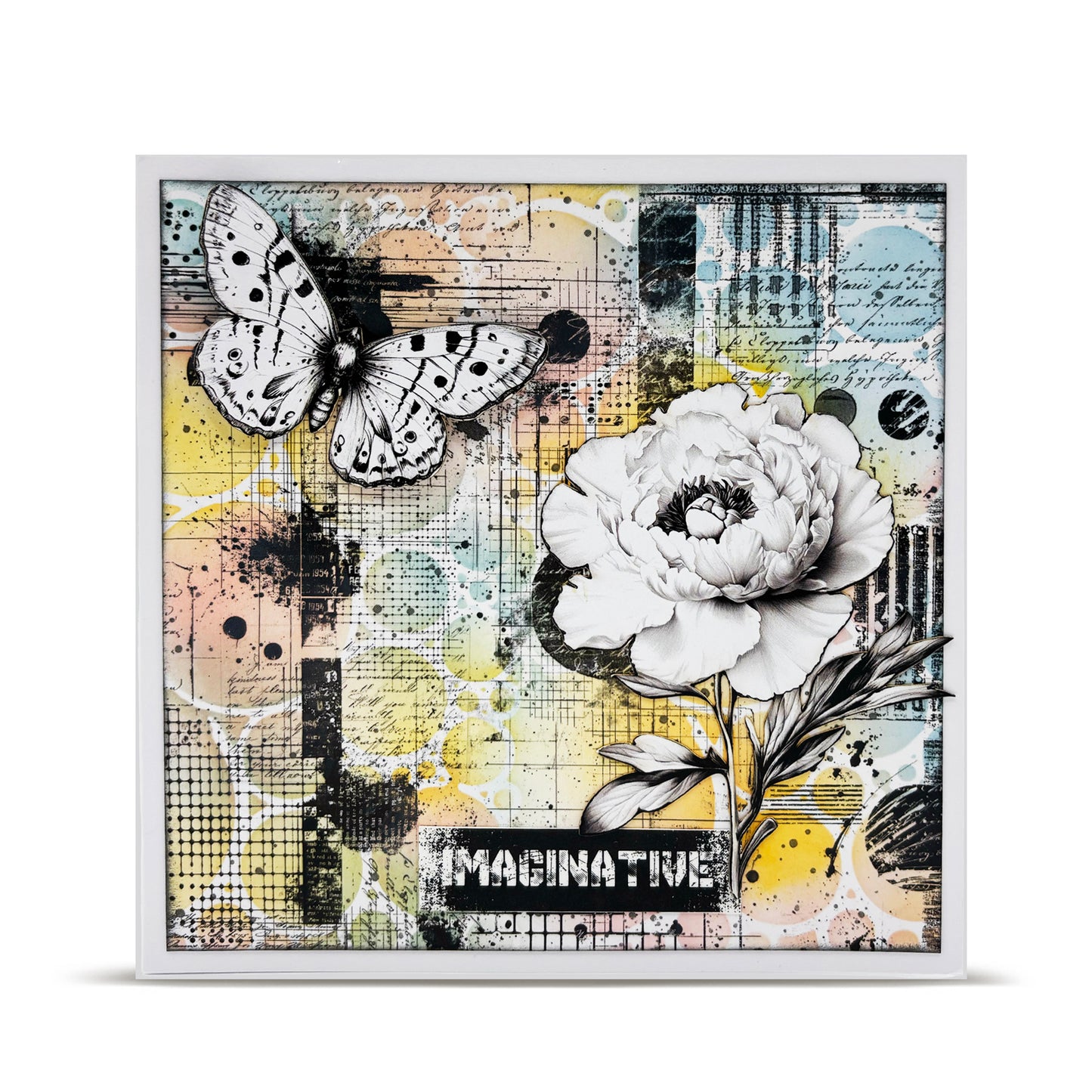 Inkblot Meadow Design Paper & Pollen Drift Ephemera Bundle