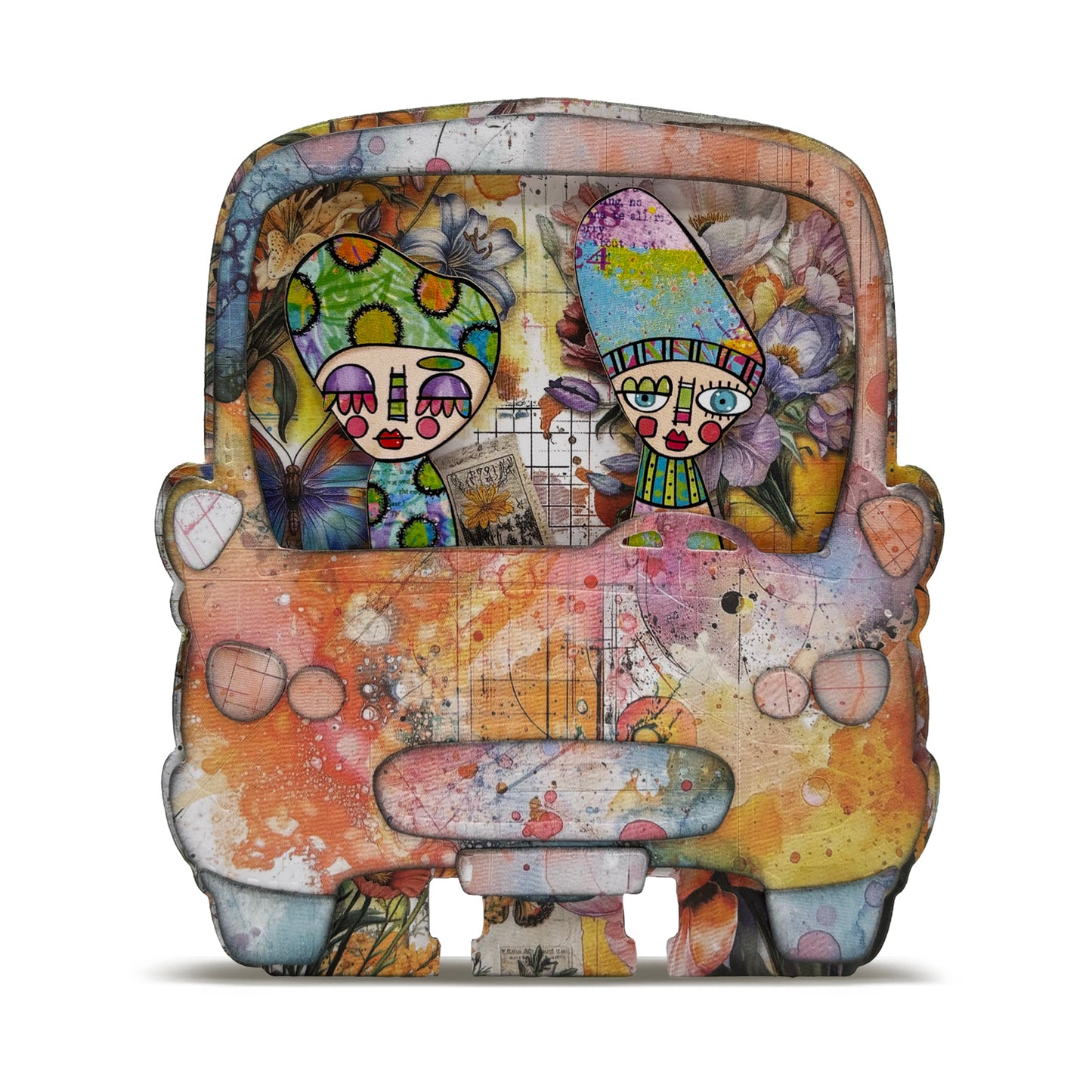 #PA-42 - A6 Design Paper - Florabella Fantasia
