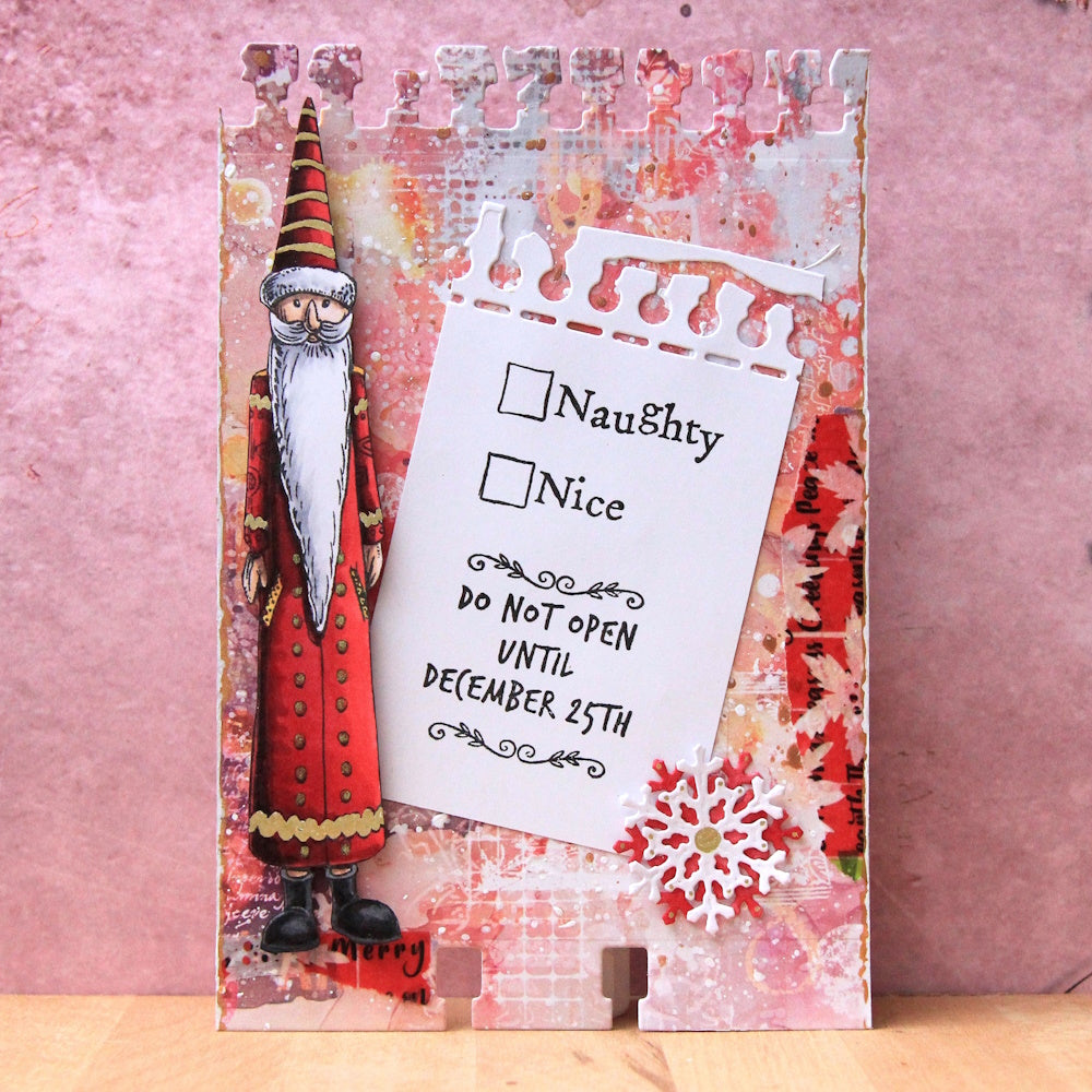 #741 - A7 Clear Stamp Set - Lil Elf