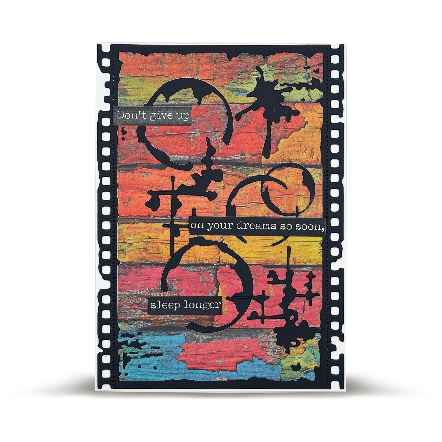 #91 - Die-Cutting Die Set - Film Drip