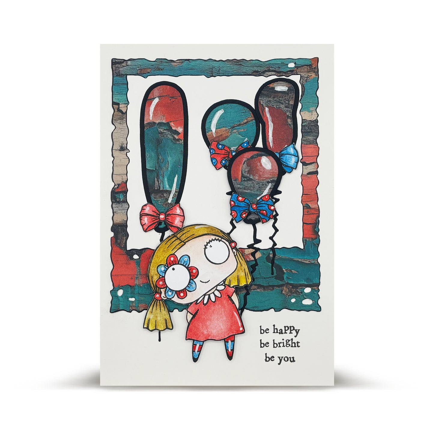 #23 - A5 Design Paper - Bright & Broken