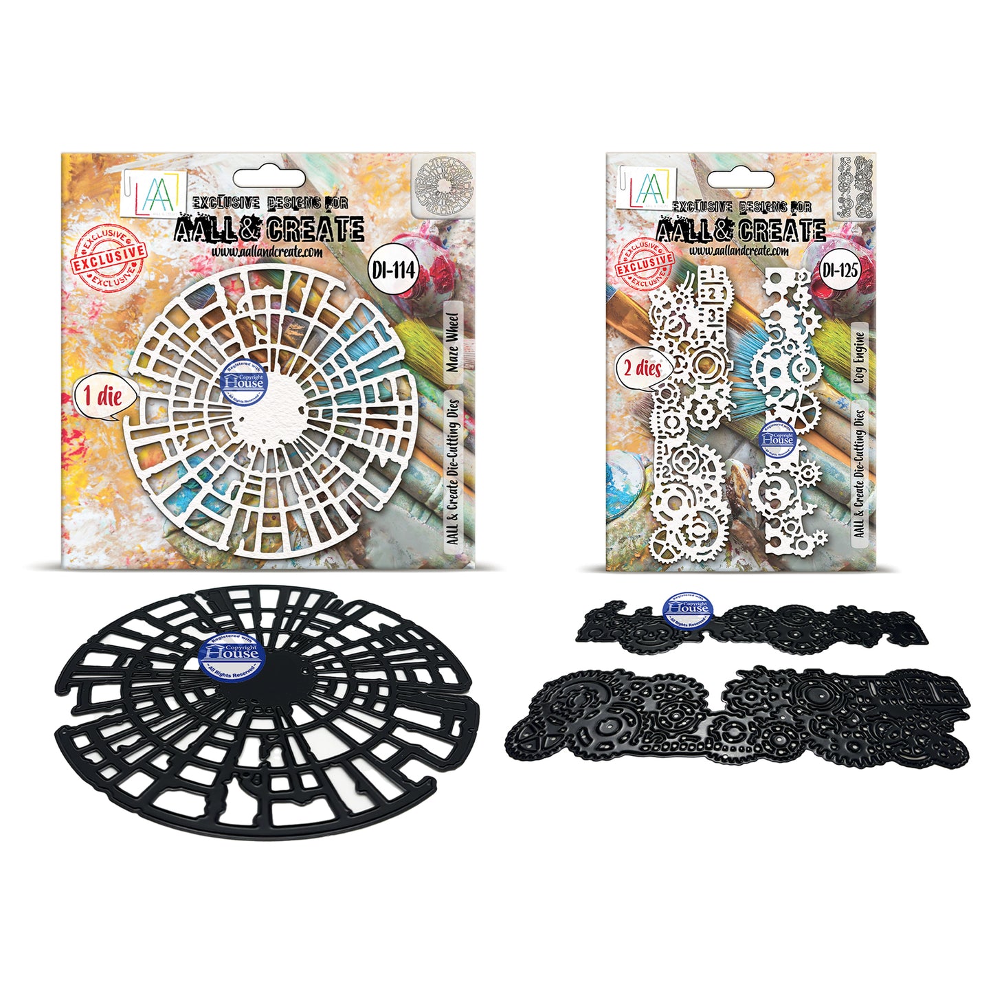 Autour De Mwa Cog Wheel Cutting-dies Bundle