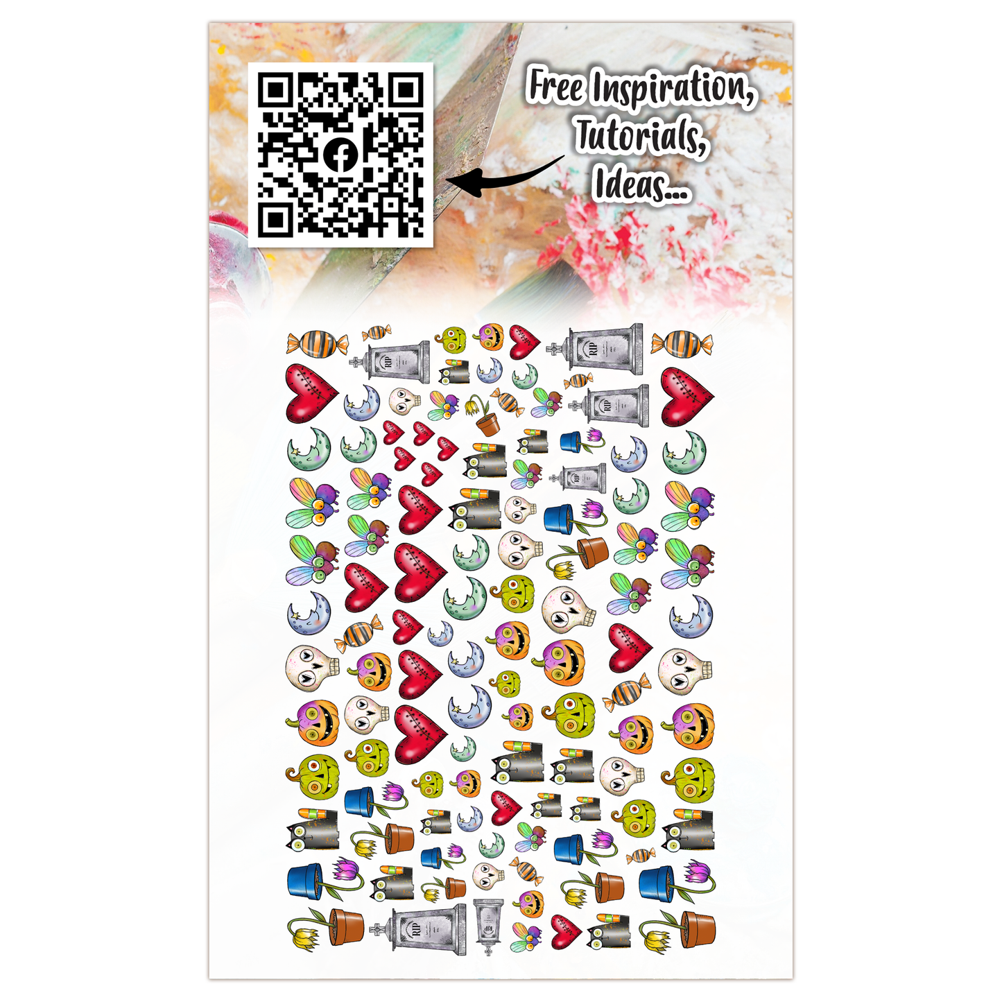 #EP-94 - Ephemera Die-Cuts - Creepy Curiosities