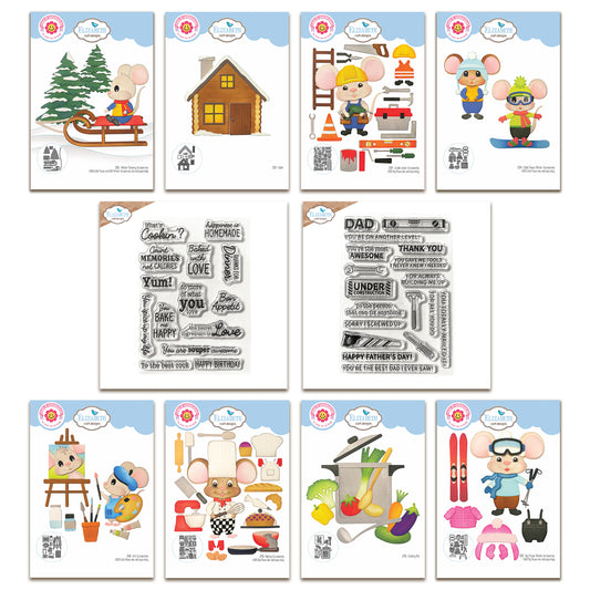 Elizabeth Craft Designs Living it Up Complete Collection