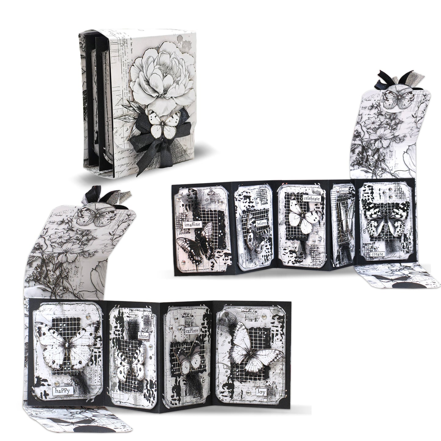 #PCK-MG1 - Collection Pack - Monochrome Garden