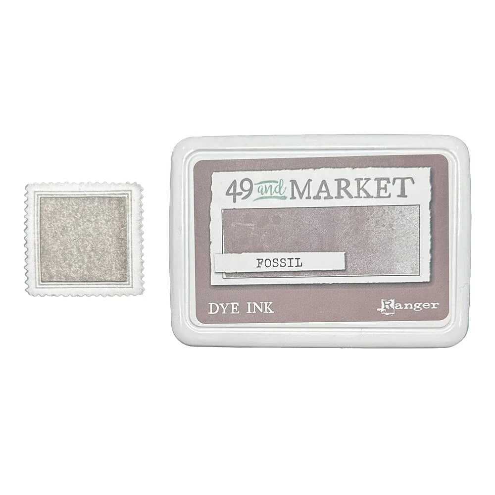 Ranger 49 And Market Dye Ink Pad - Fossil