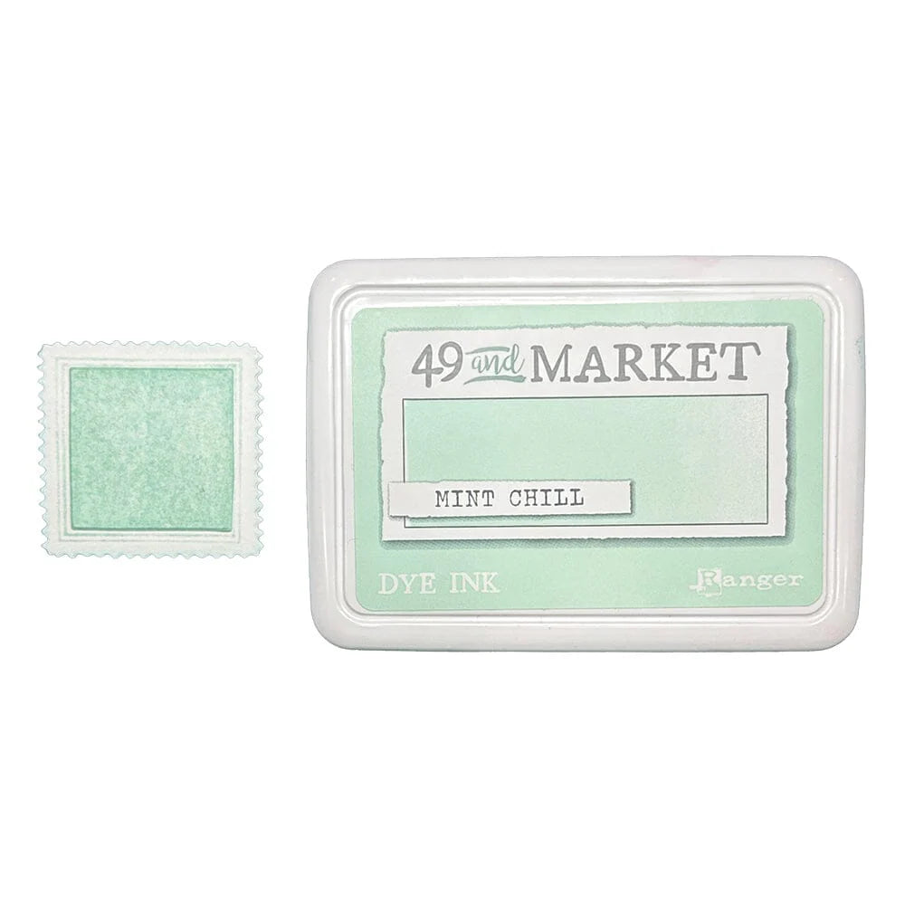 Ranger 49 And Market Dye Ink Pad - Mint Chill