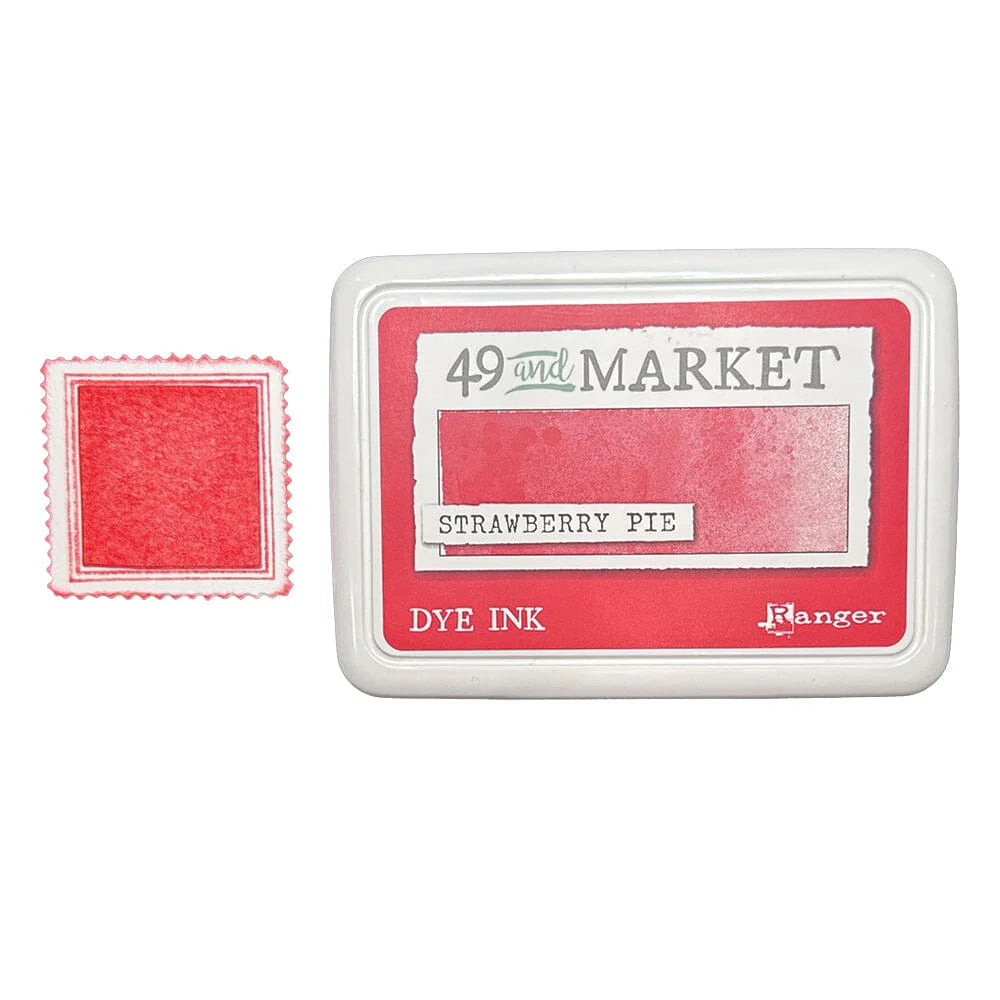 Ranger 49 And Market Dye Ink Pad - Strawberry Pie