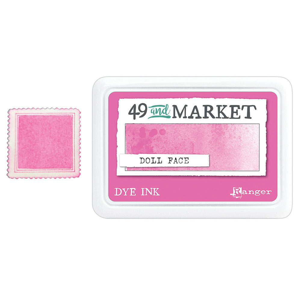 Ranger 49 And Market Dye Ink Pad - Doll Face