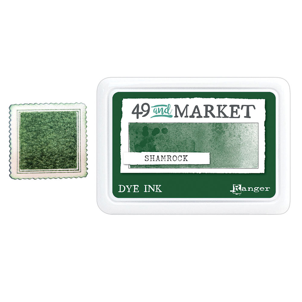 Ranger 49 And Market Dye Ink Pad - Shamrock