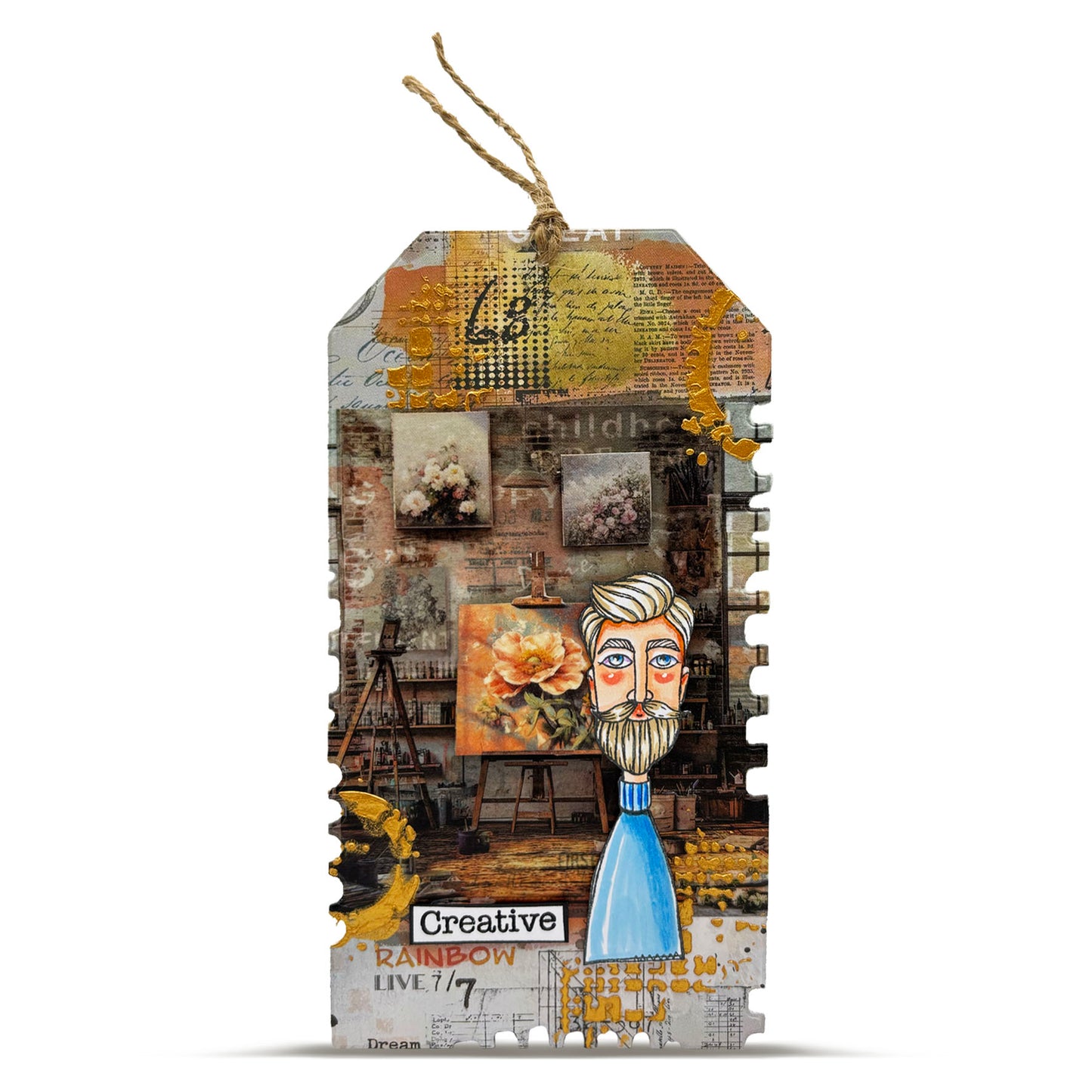 #463 - A6 Clear Stamp Set - The Gentlemen