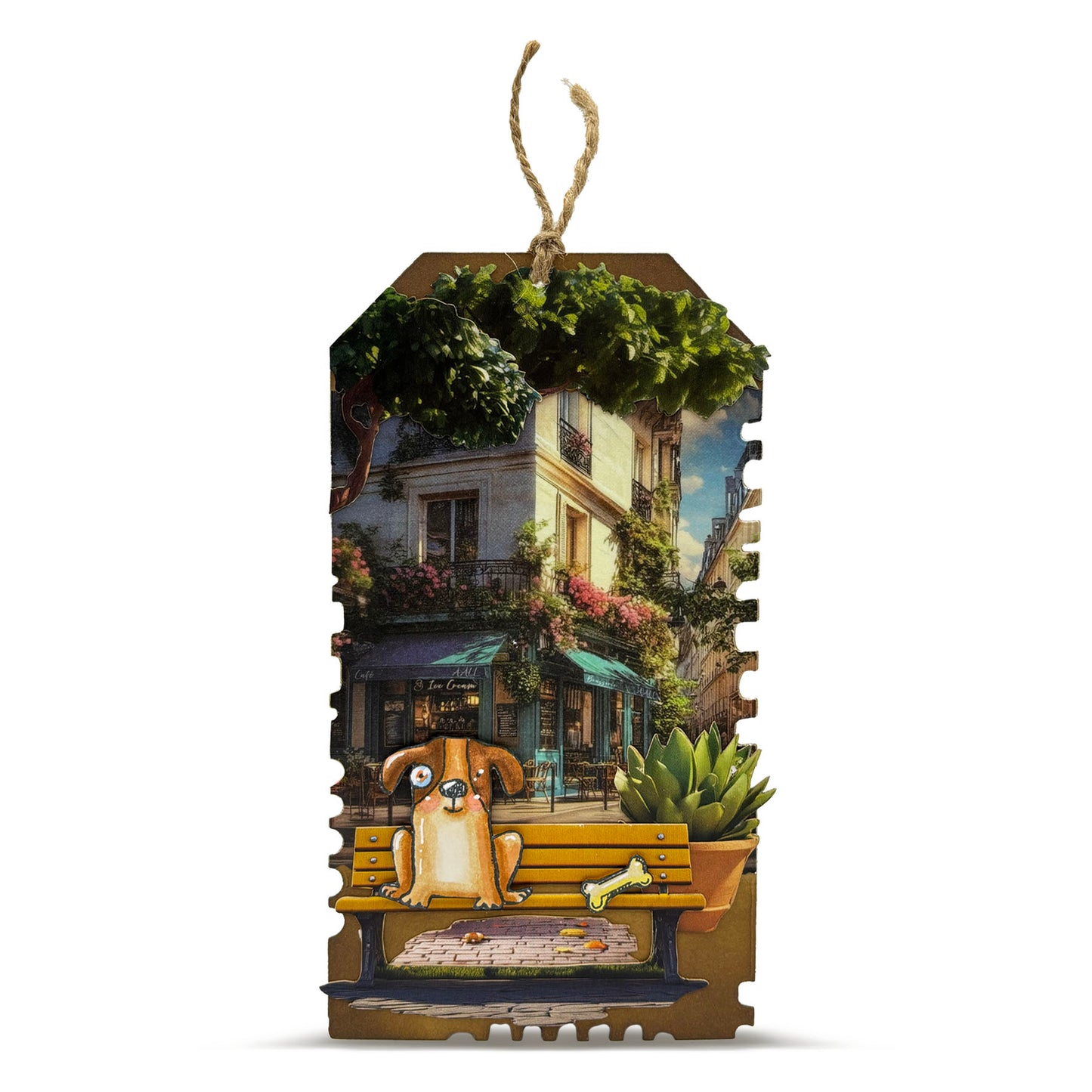 #86 - Ephemera Die-Cuts - Playful Streets