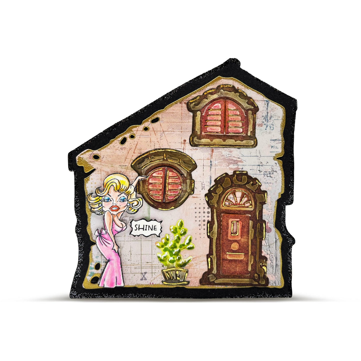 #475 - A7 Clear Stamp Set - Marilyn