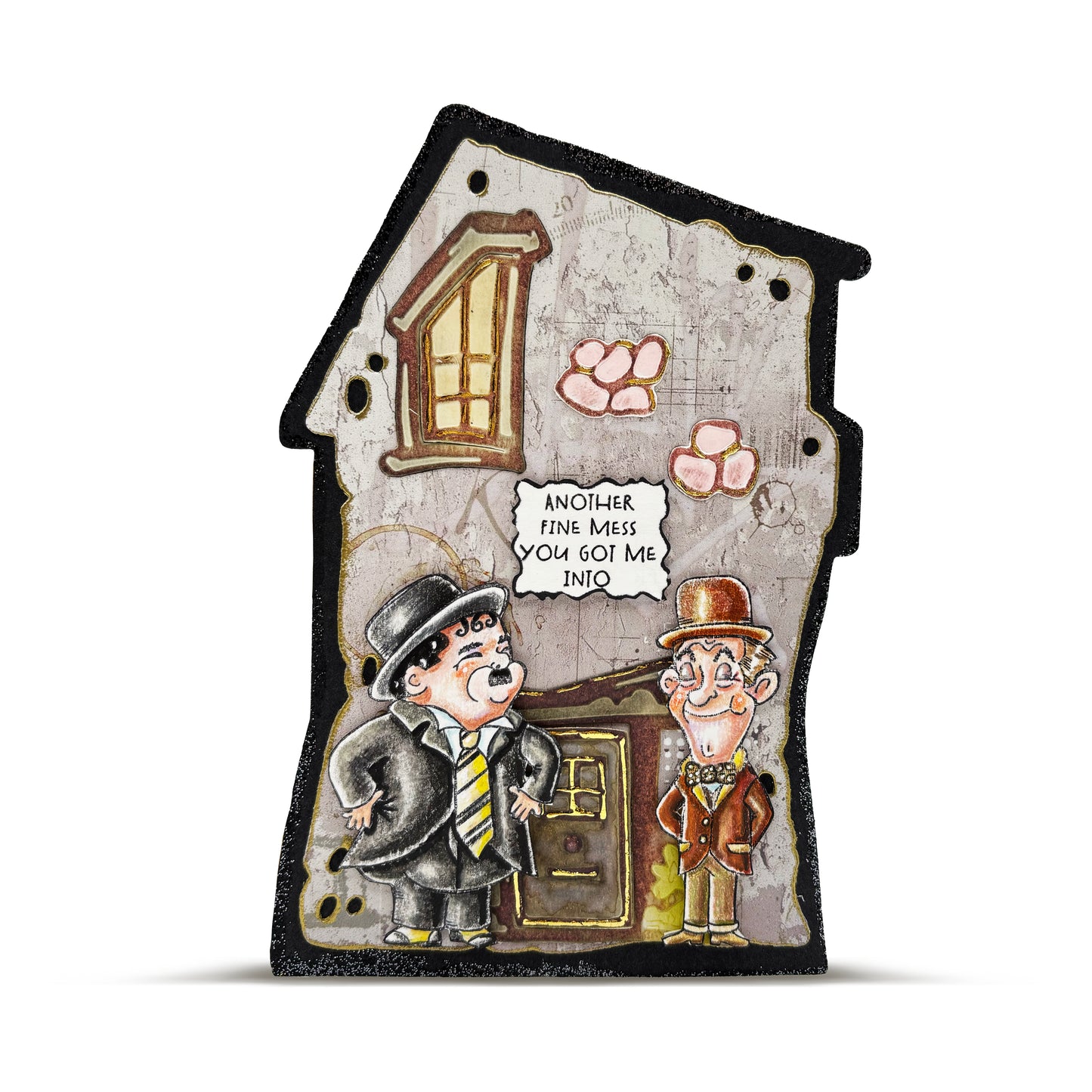 #474 - A7 Clear Stamp Set - Stan & Ollie