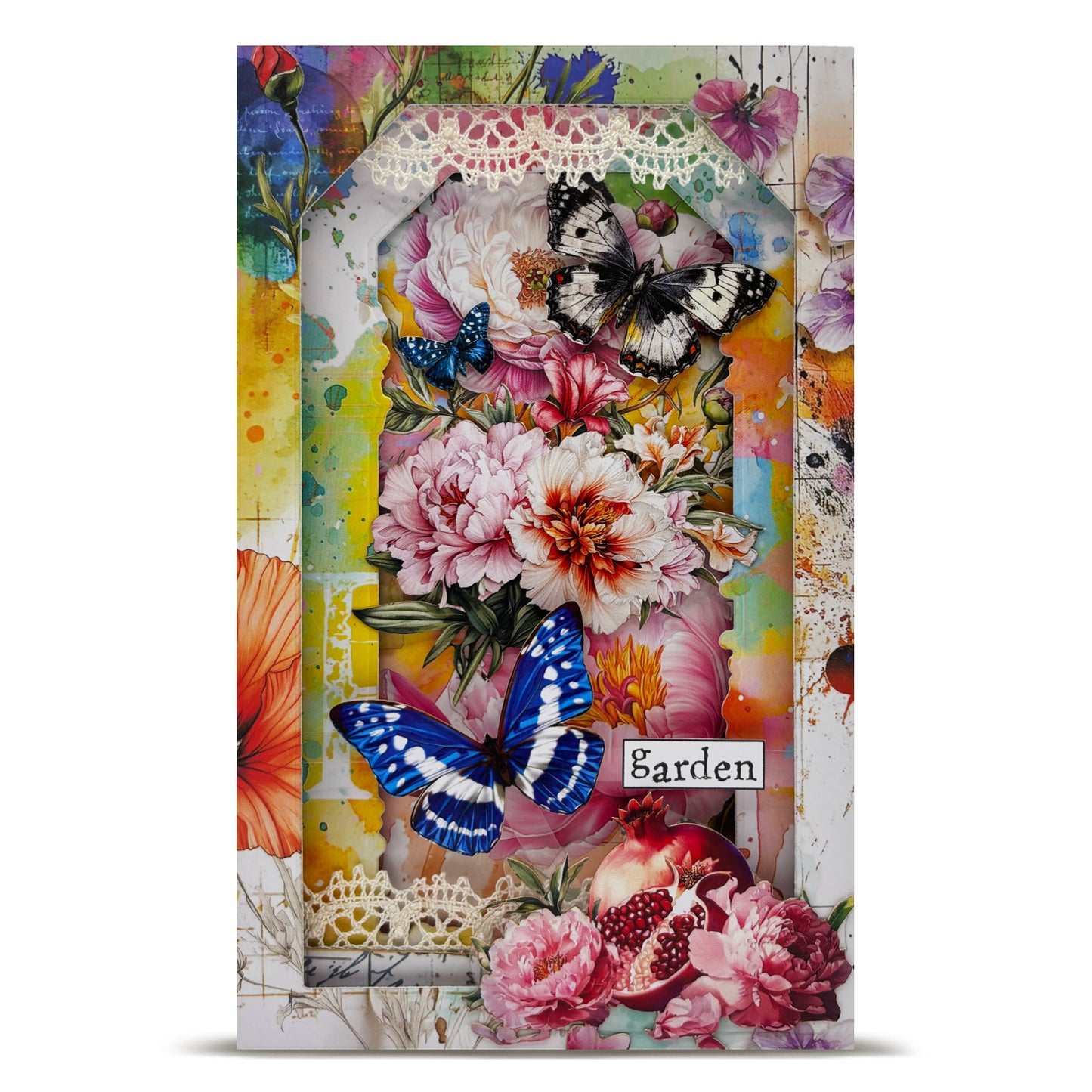 #PA-44 - 12 x 12 (inch) Design Paper - Canvas Play