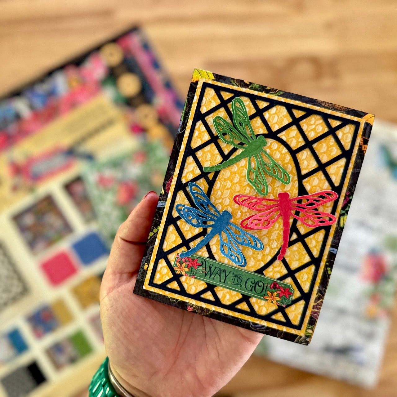 Graphic 45 Flutter Keepsake Kit with Exclusive Metal Die-Set