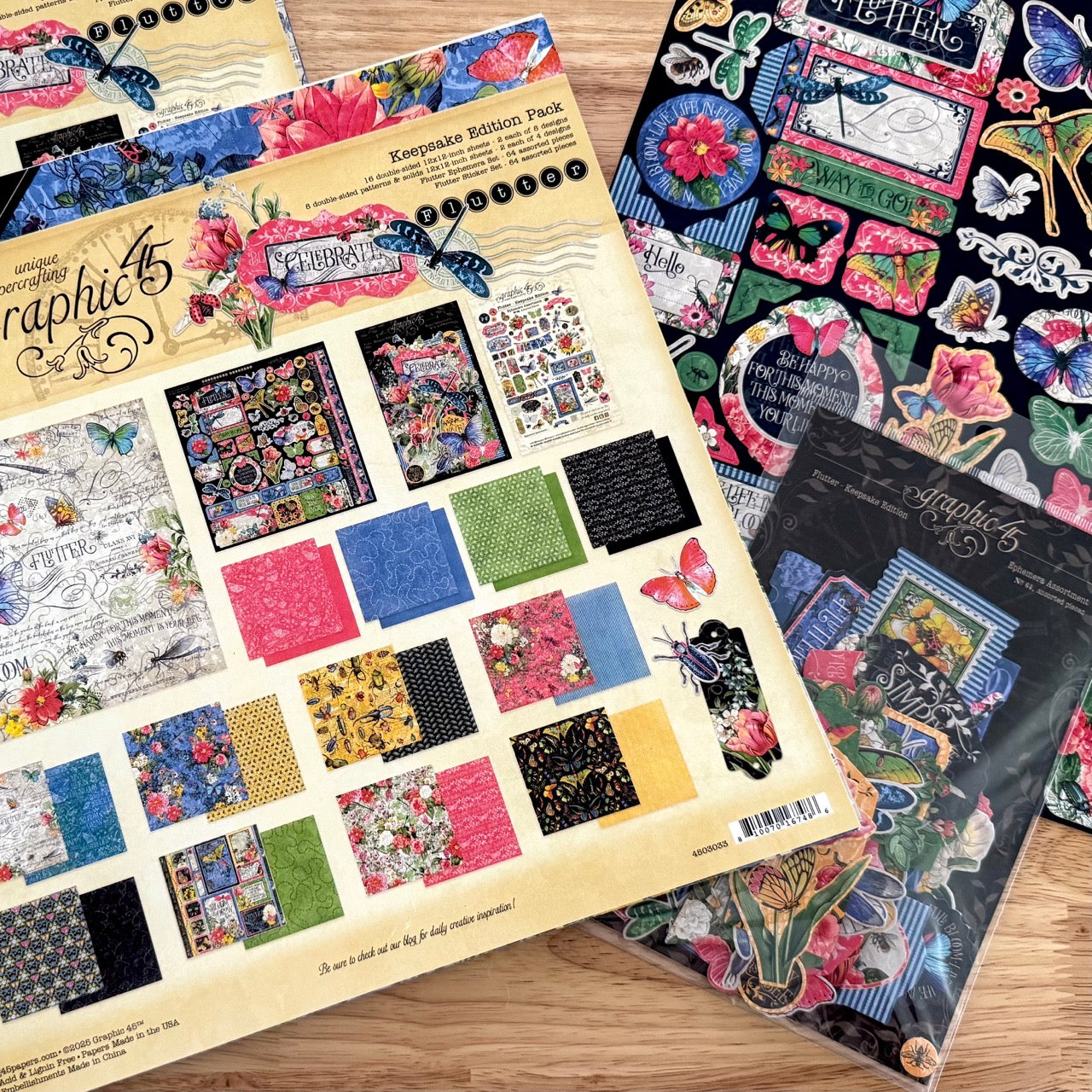 Graphic 45 Flutter Keepsake Edition