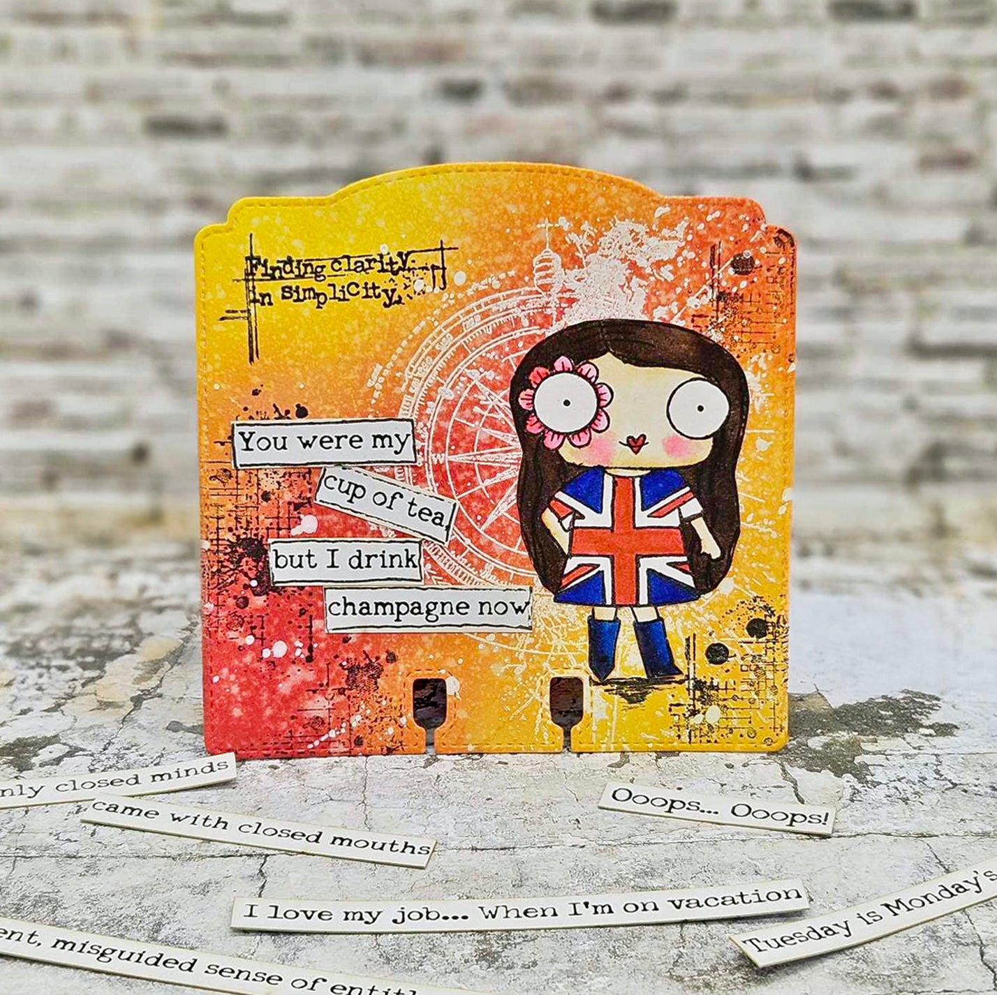 #50 - A6 Ephemera Die-Cuts - Hilarious Headlines