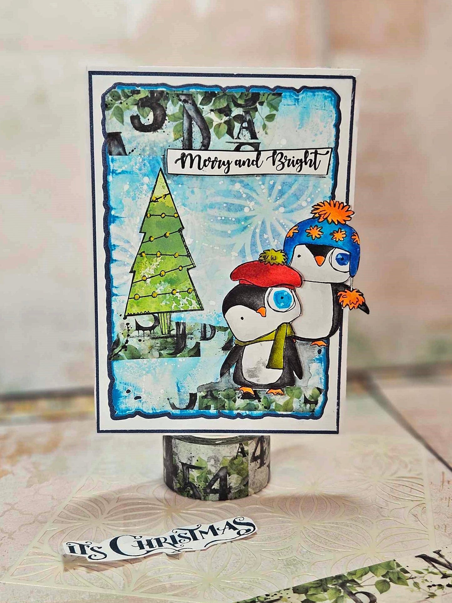 #71 - Washi Tape - Leafy Alphas (Layer-It-Up!)