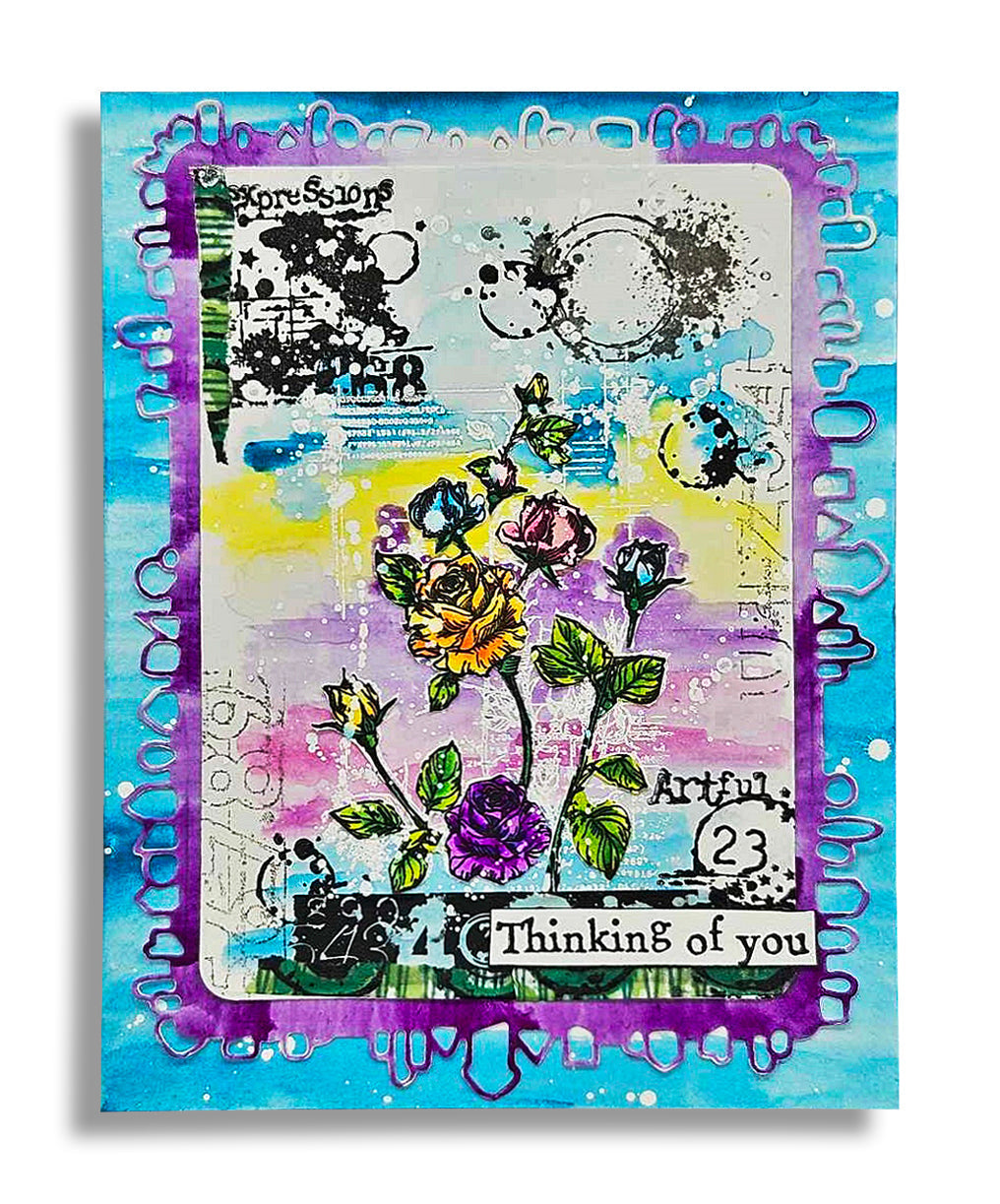 Popcorn 10x A8 Stamps Bundle