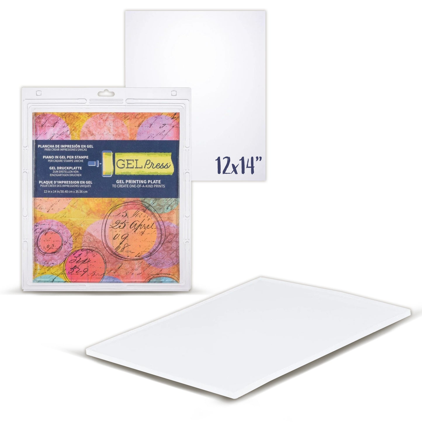 Gel Press Gel Printing Plate Rectangular 12x14"