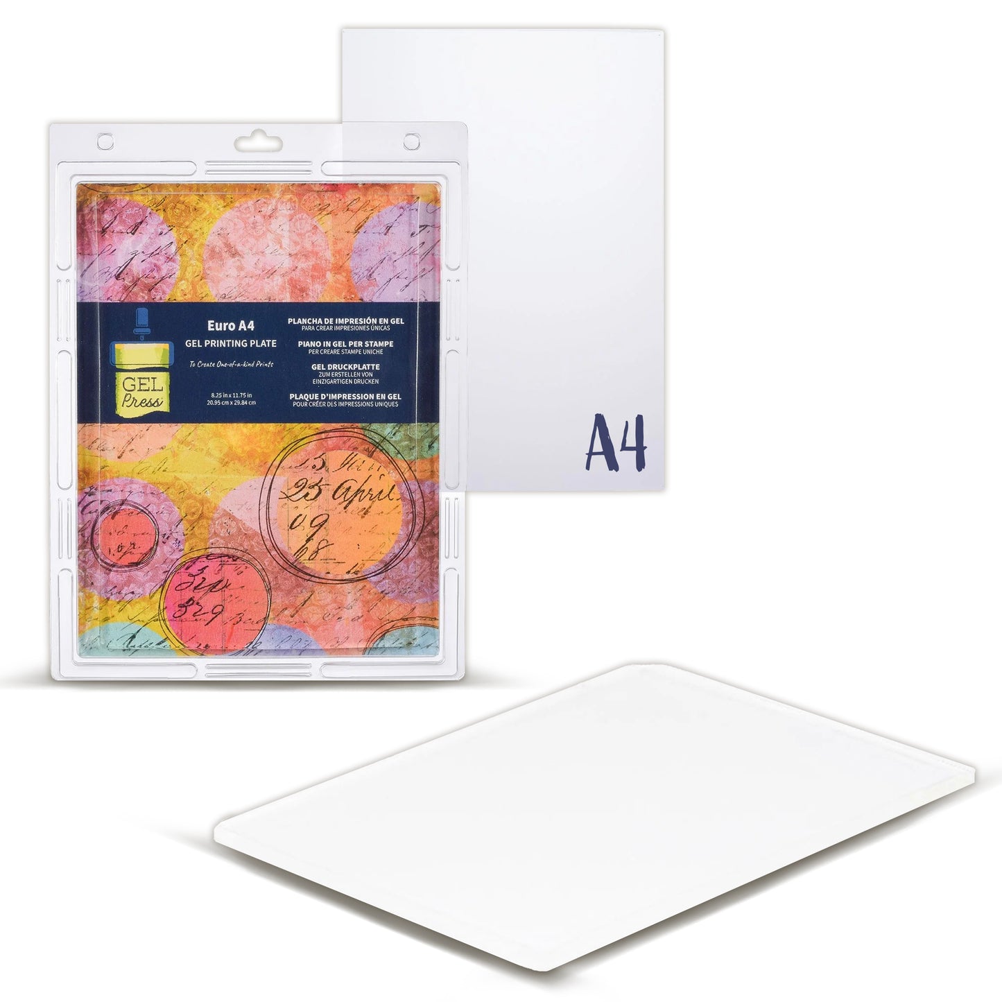Gel Press Gel Printing Plate A4