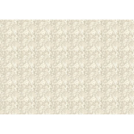 Ciao Bella Tissue Paper 69x49cm Antique Linen Lace