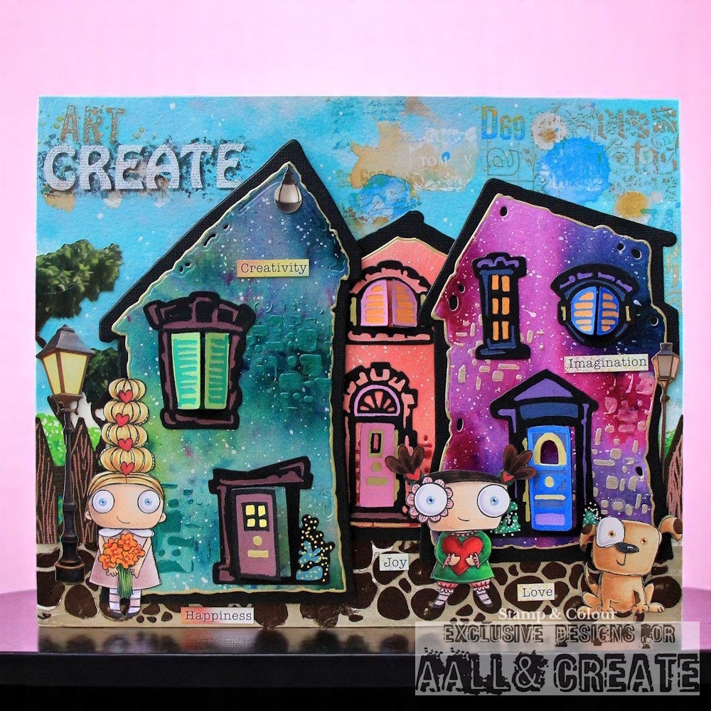 #67 - MemoryDex Die-Cutting Die Set - Picket Border