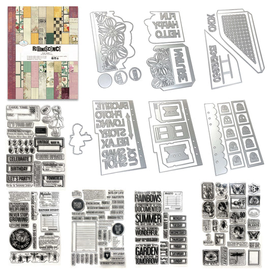 Elizabeth Craft Designs Bonanical Blend Complete Collection