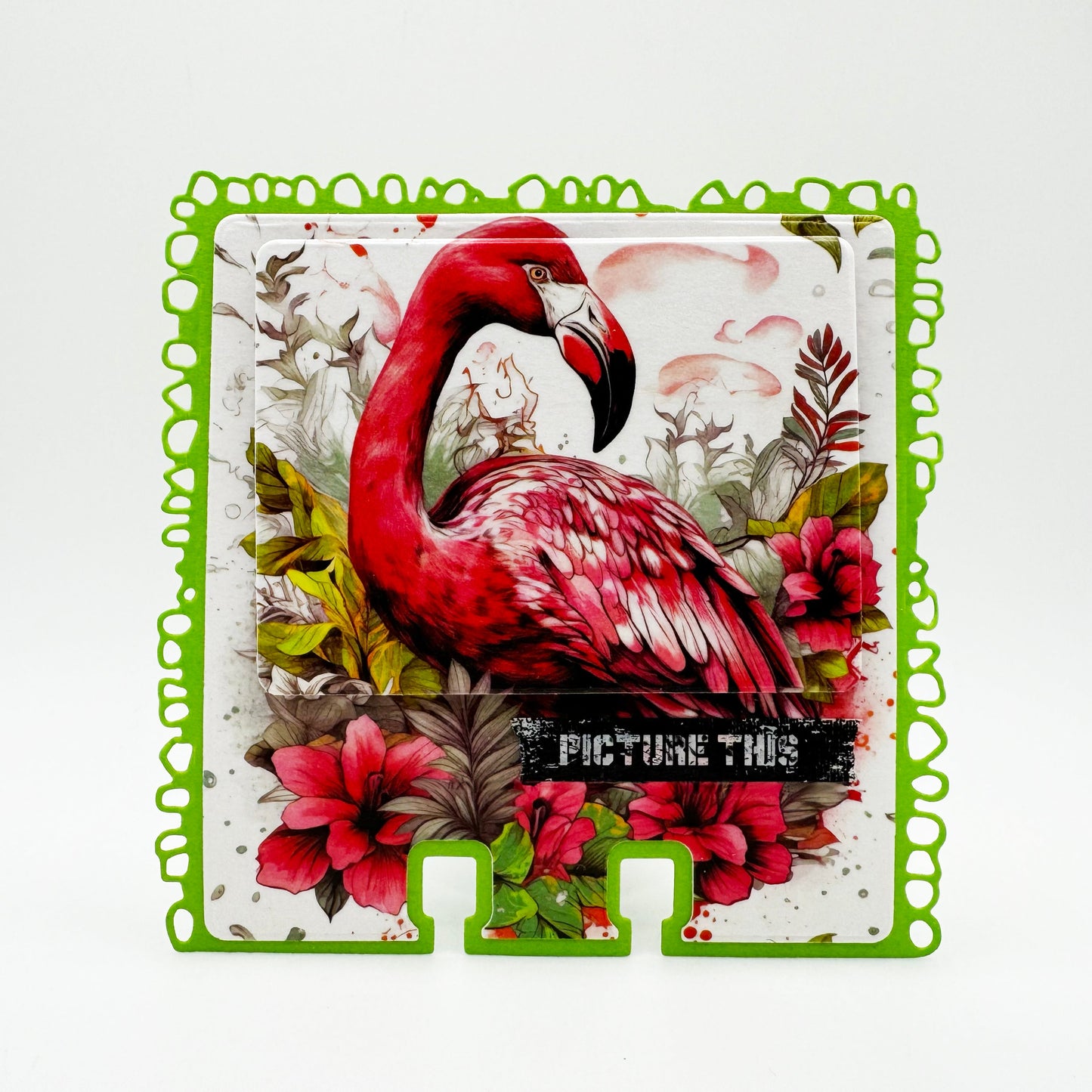 8 x Washi tapes - Flamingo Go Go - Bouquet Calling