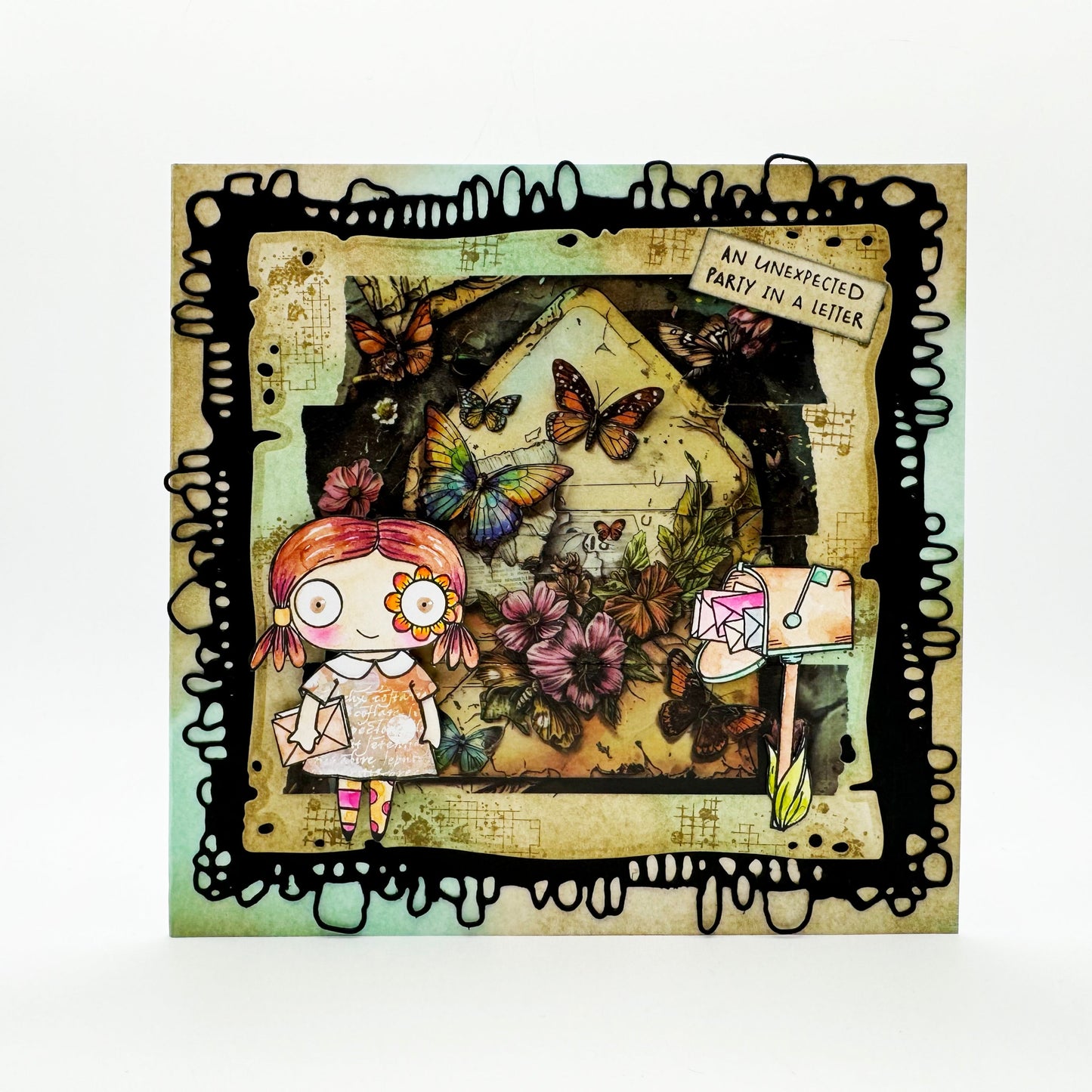#113 - 25mm x 10m Washi Tape - Nostalgic Post (Layer-It-Up!)