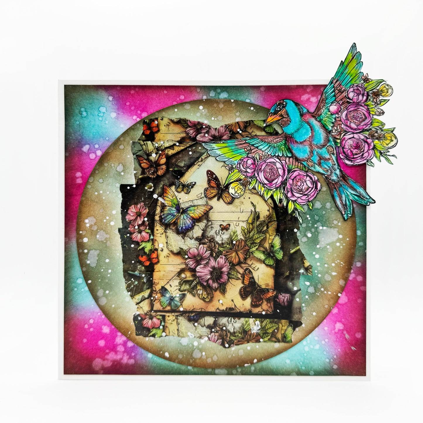 MT-113 - 25mm x 10m Washi Tape - Nostalgic Post (Layer-It-Up!)