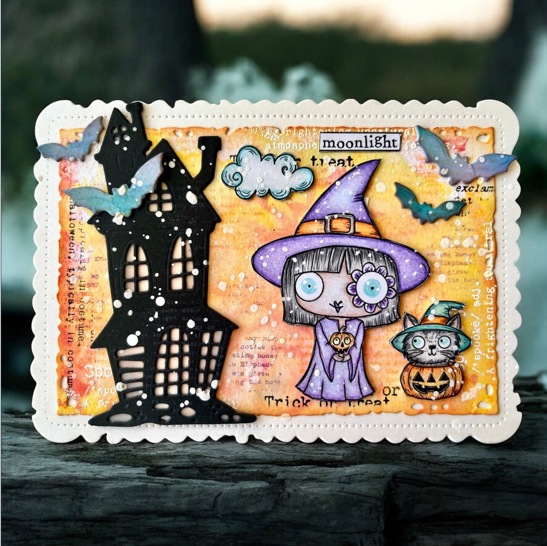 TP-956 - A7 Stamp Set - Define Halloween