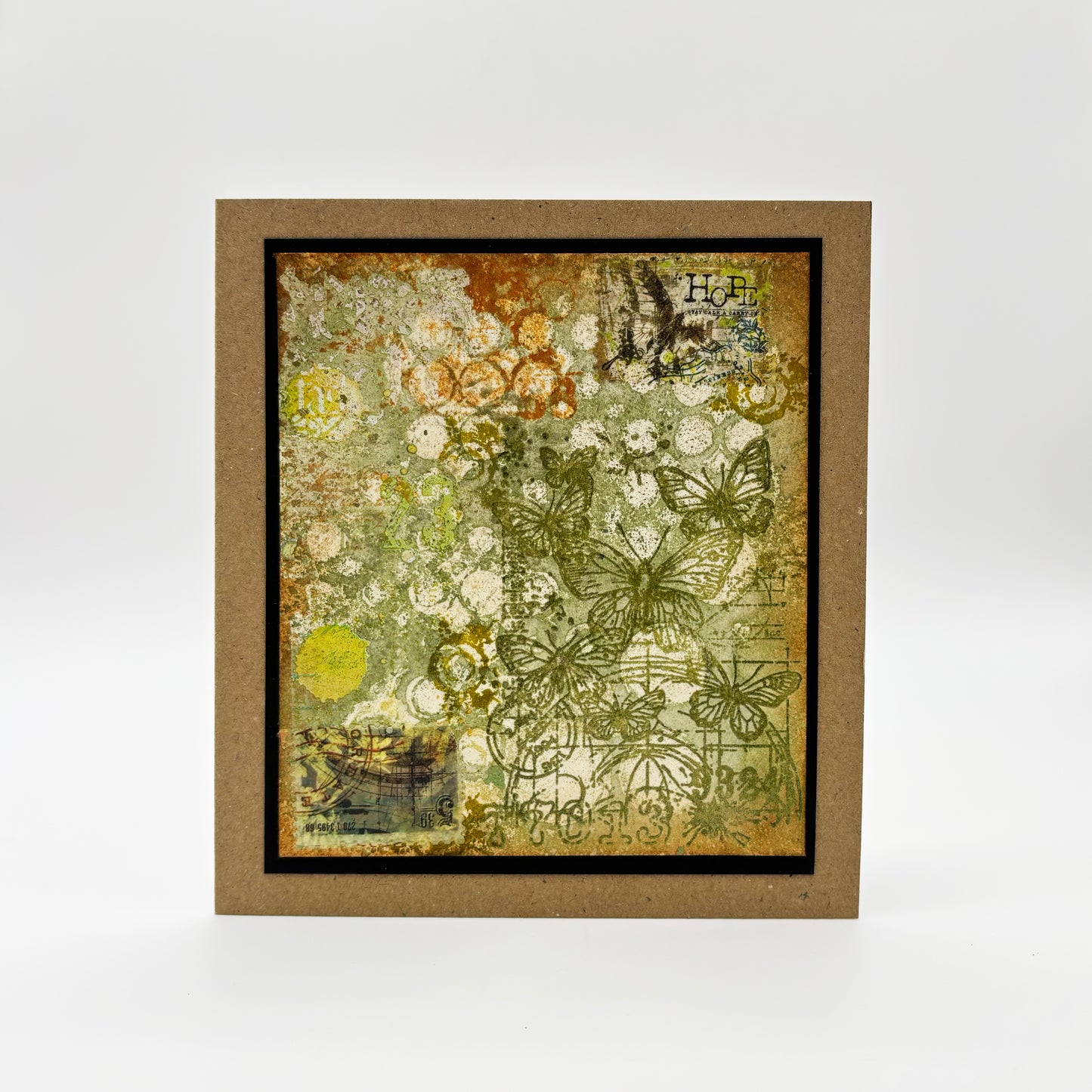 #45 - 6"x6" Stencil - Digital Bubbles