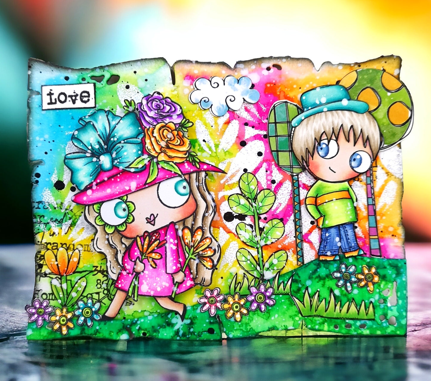 Janet Klein Magical Fleur Stamp Bundle