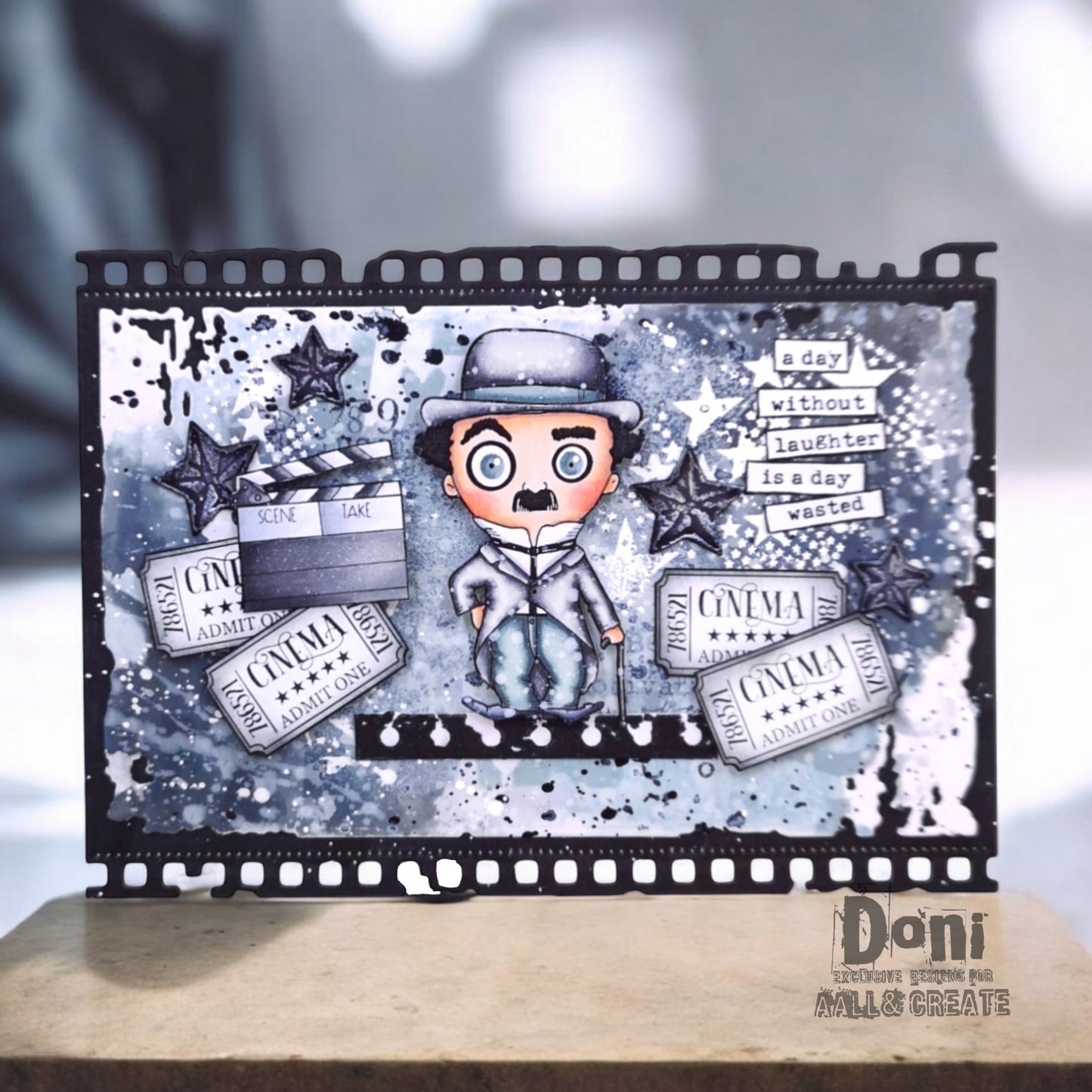 #91 - Die-Cutting Die Set - Film Drip